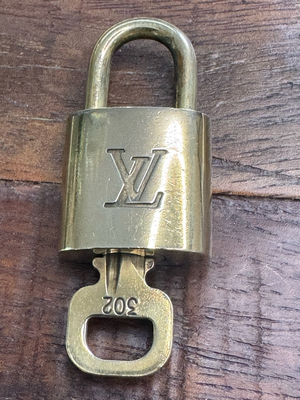 Louis Vuitton #302 Brass Lock & Key